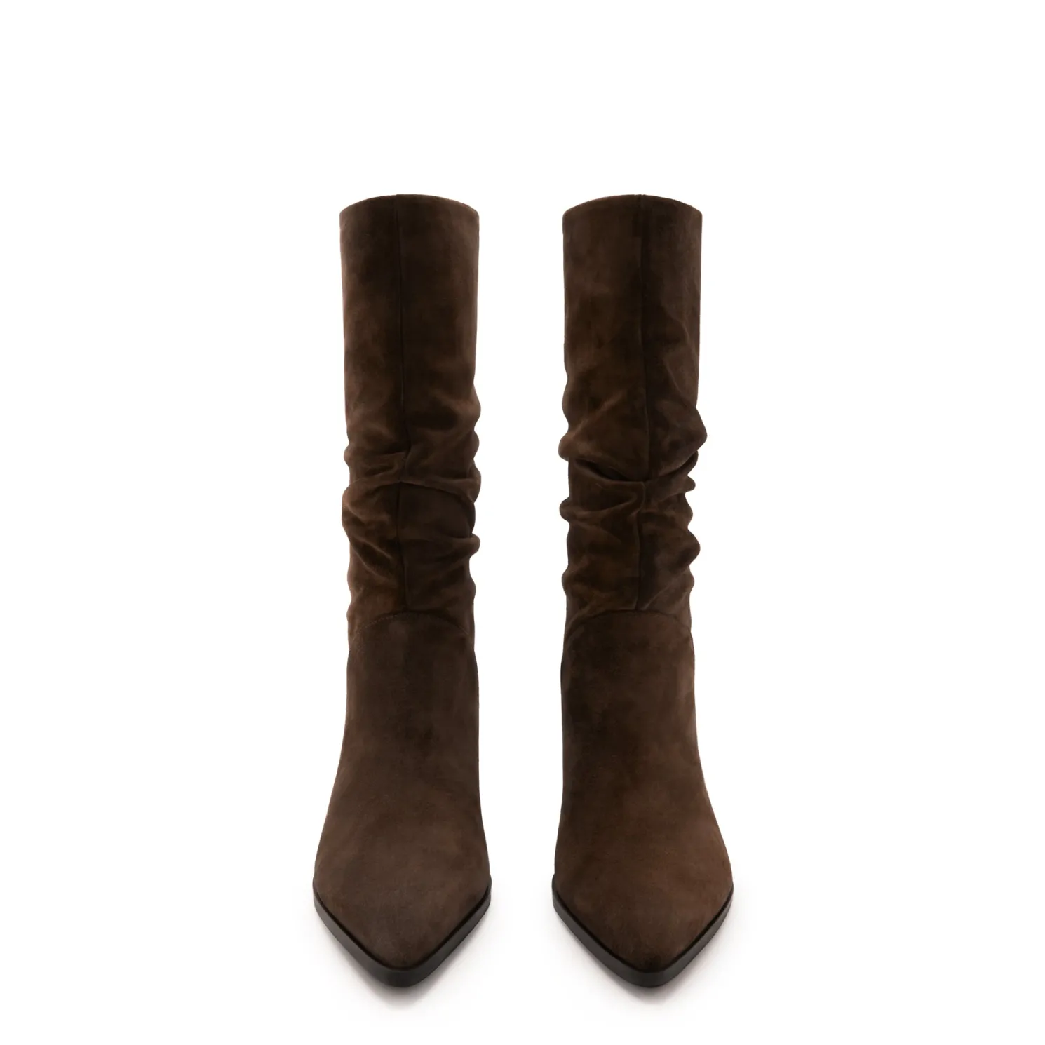 Vendôme Margot bruine suède laarzen