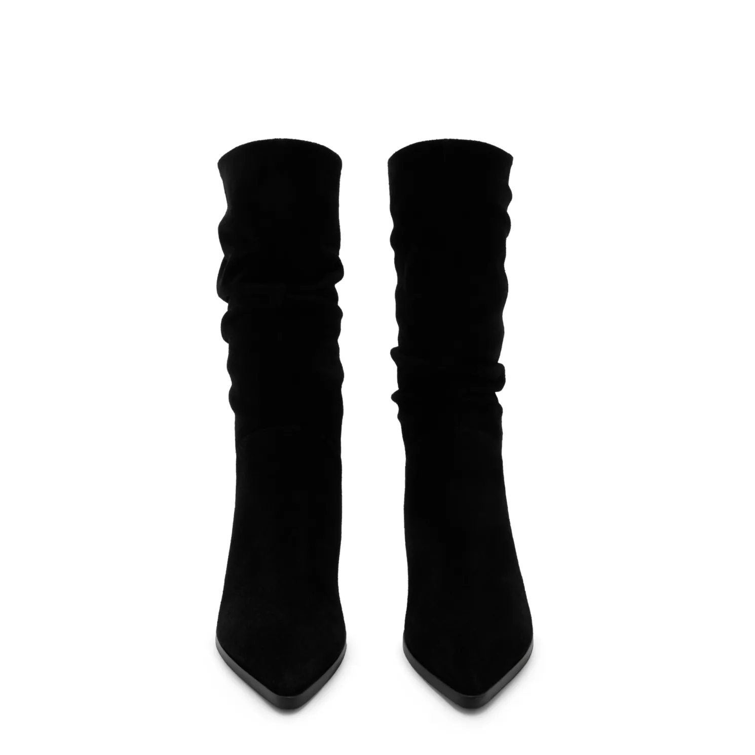 Vendôme Margot zwarte suède laarzen