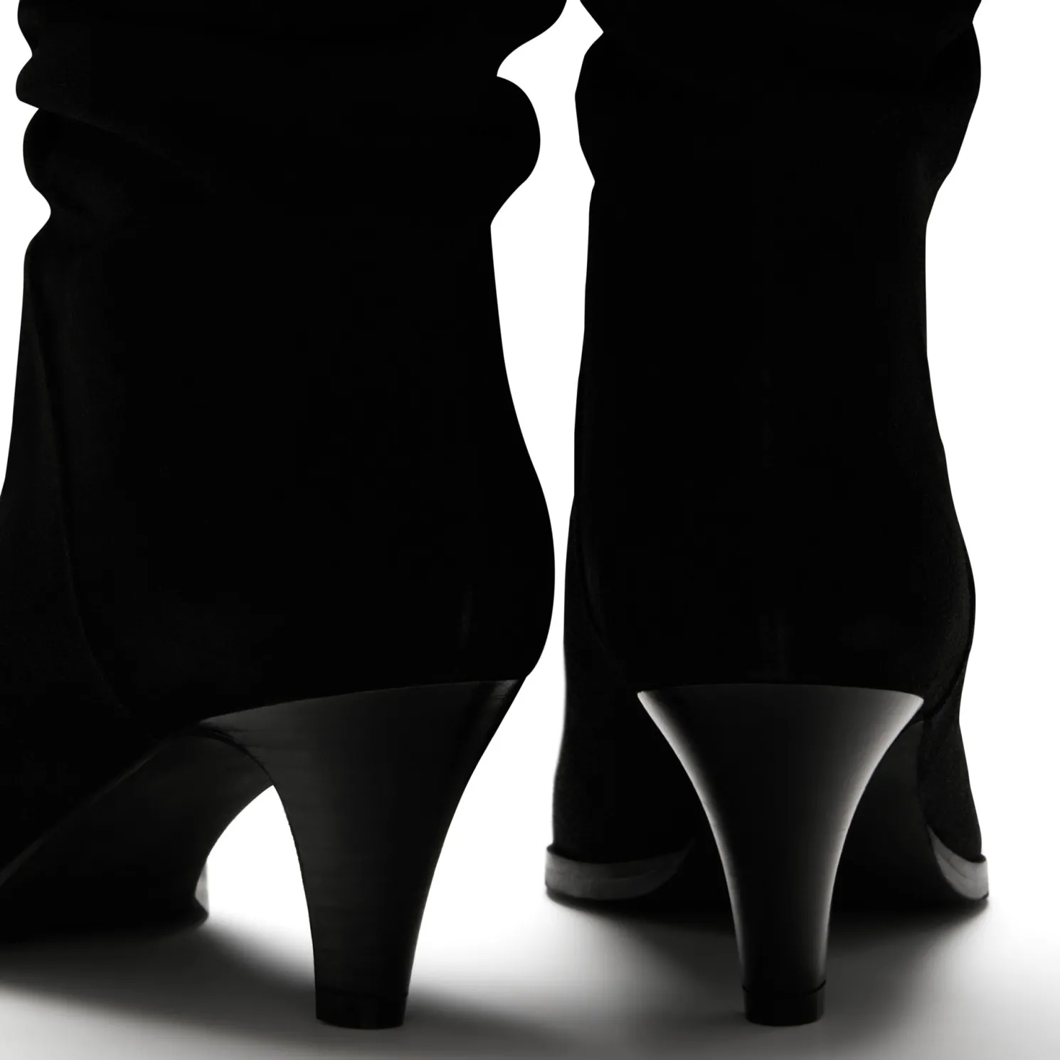 Vendôme Margot zwarte suède laarzen