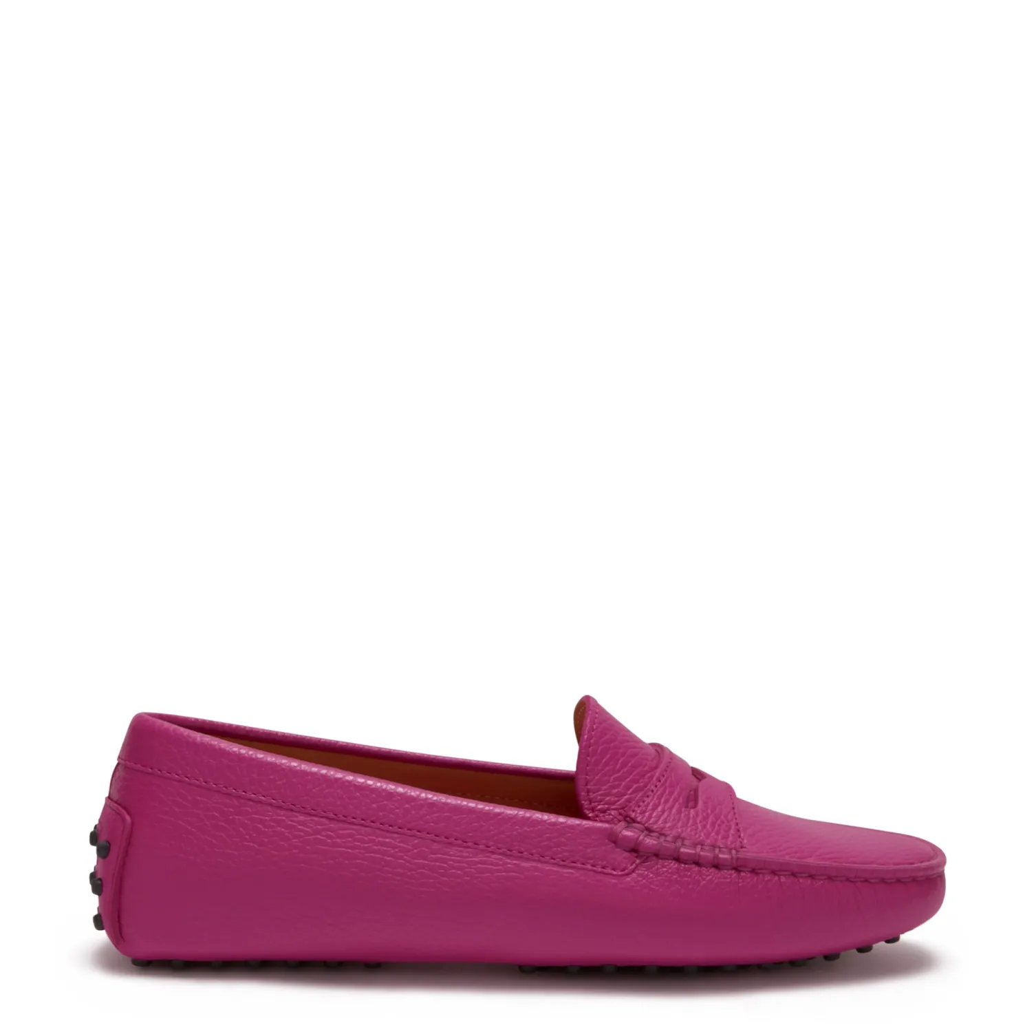 Vendôme Marie fuchsia leren mocassins van kalfsleer