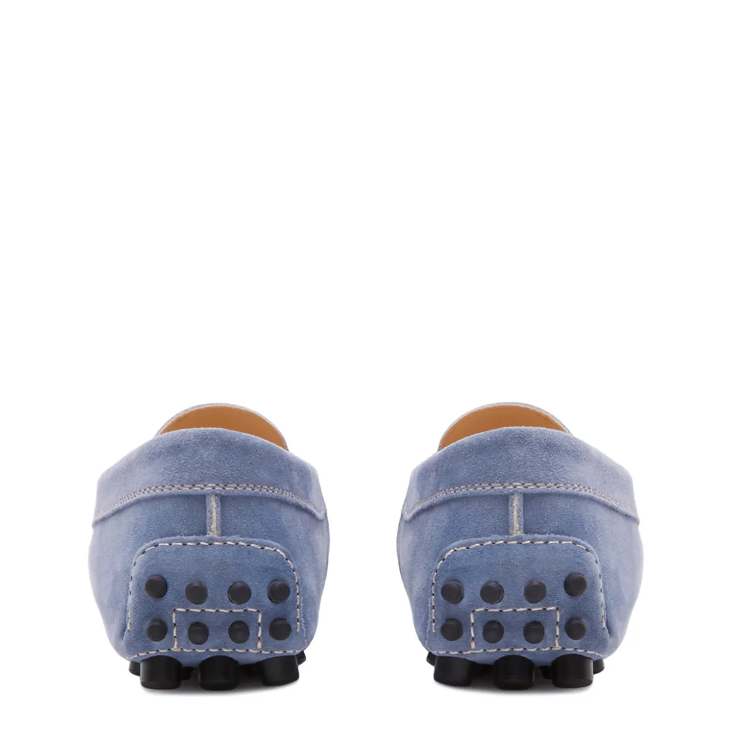 Vendôme Marie lichtblauwe suède mocassins